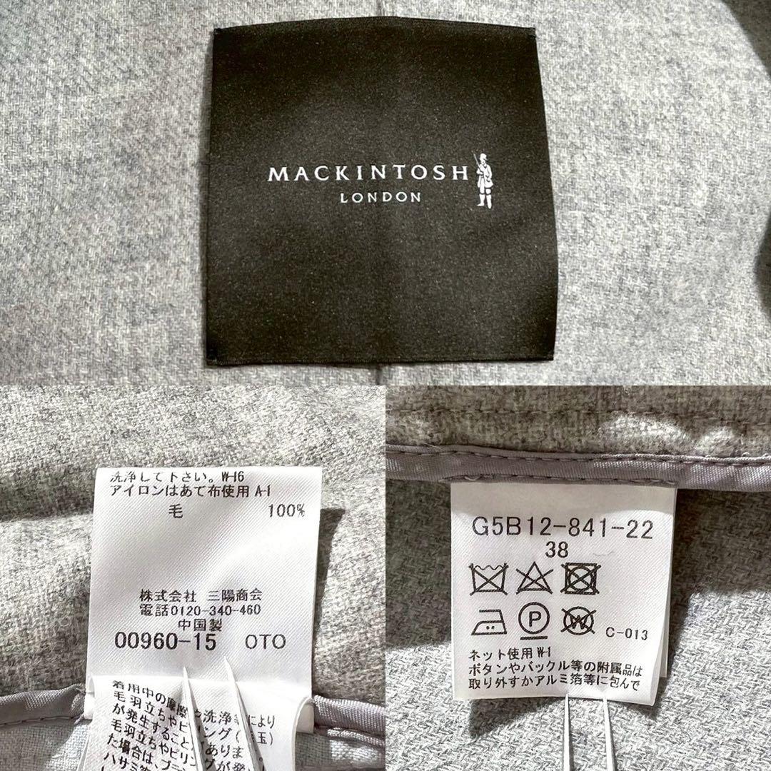 美品 現行タグ 近年 マッキントッシュロンドン ダブルフェイス