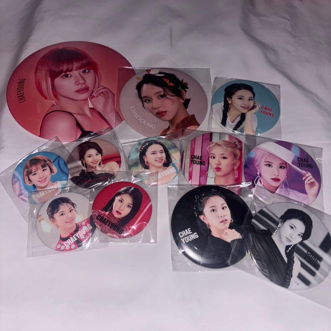 TWICE チェヨン 缶バッジ まとめ売り - メルカリ