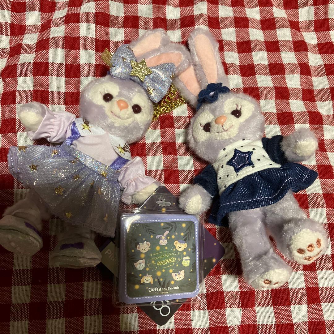 ダッフィーぬいぐるみ　大きめ　ステラルーぬいぐるみ　オマケ付き