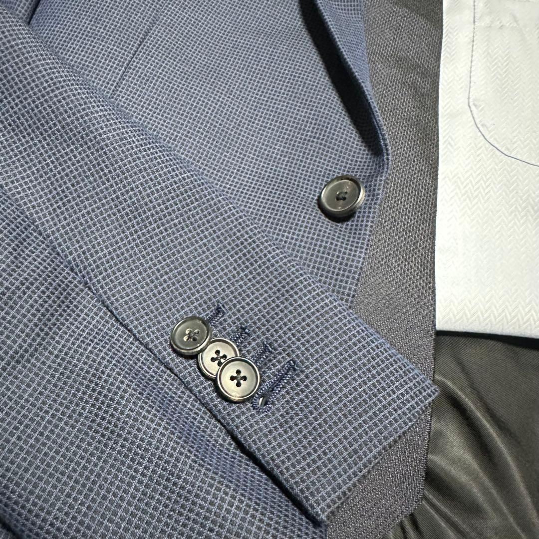 未使用級美品 セオリーtheory セットアップスーツ ネイビー サイズ42