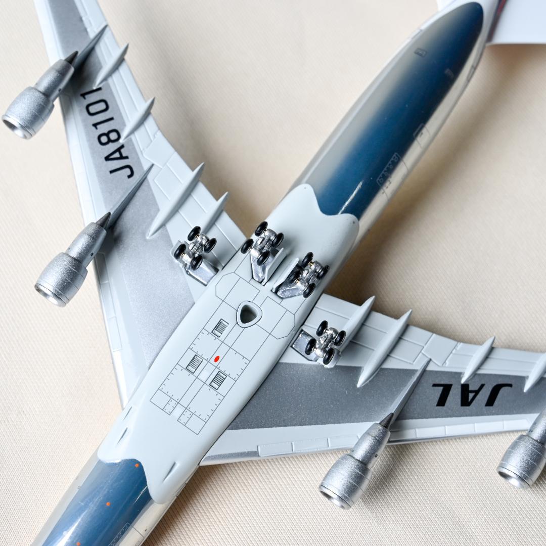 JAL 日本航空 B747-100 旧鶴丸 JA8101 HX 1/400 - メルカリ