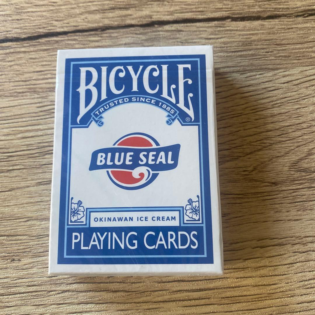 BICYCLE BLUE SEAL トランプ - メルカリ