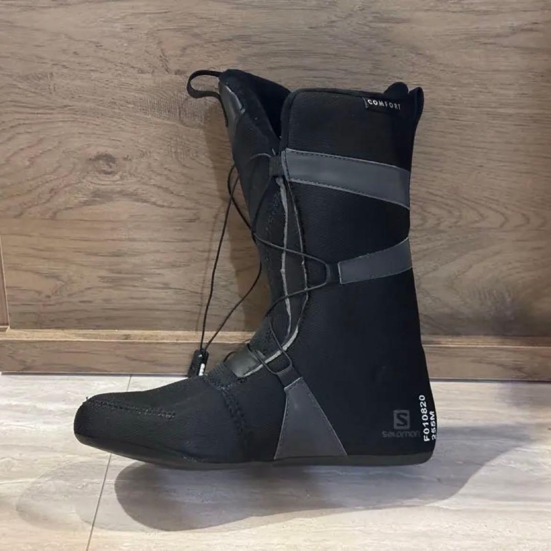 Salomon スノーボードブーツ LAUNCH BLACK 25.5cm