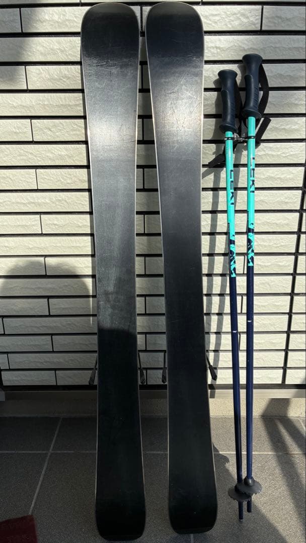 とまこ様専用 ROSSIGNOL EXP PRO スキー板、LEKIポール - メルカリ