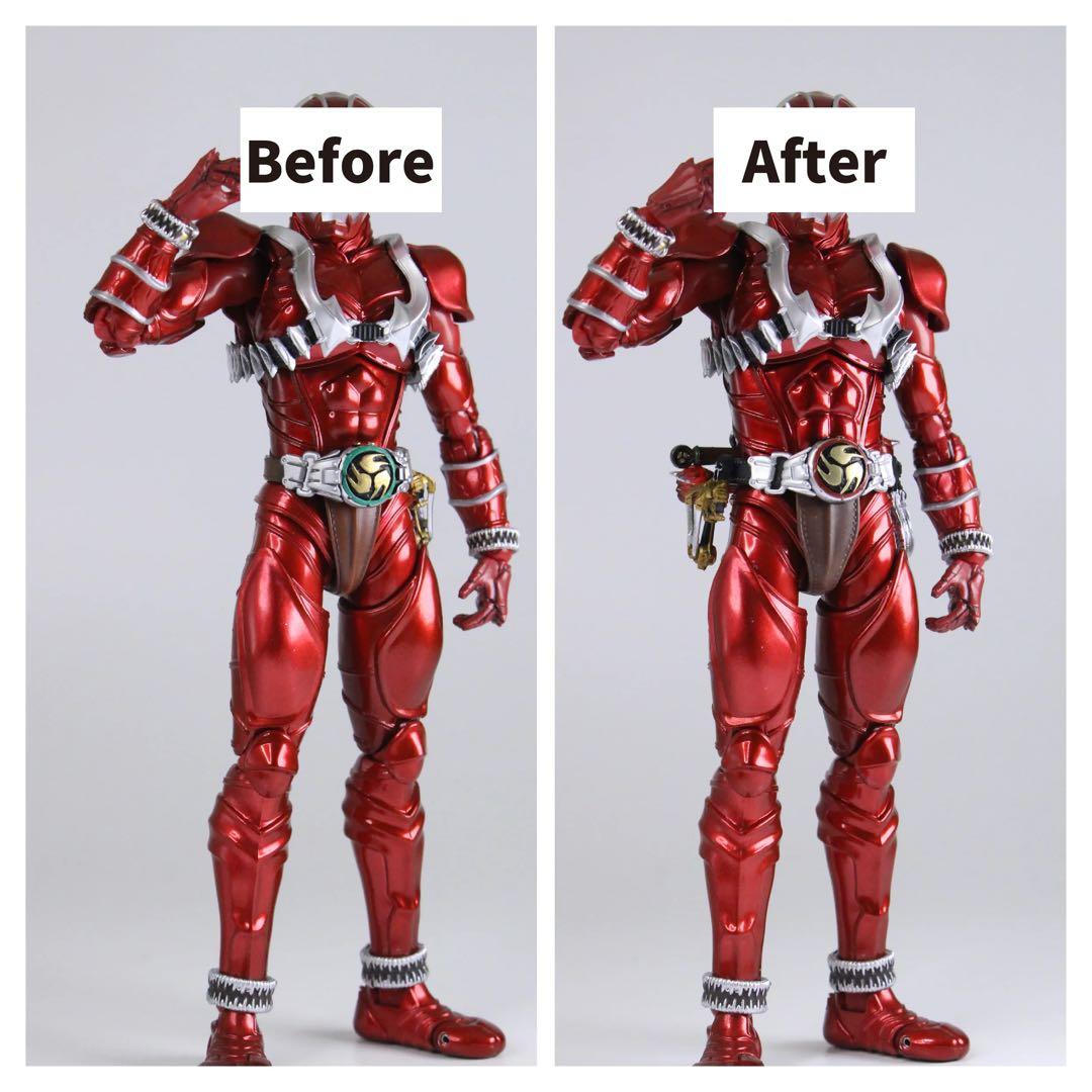 【新品】フィギュアーツ真骨彫用　仮面ライダー響鬼系改造腹部　響鬼10周年版用