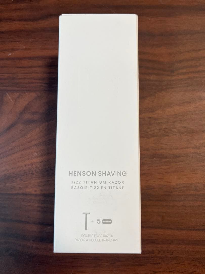 新品】HENSON Ti22（替刃5枚付） ヘンソンシェービング チタン - メルカリ