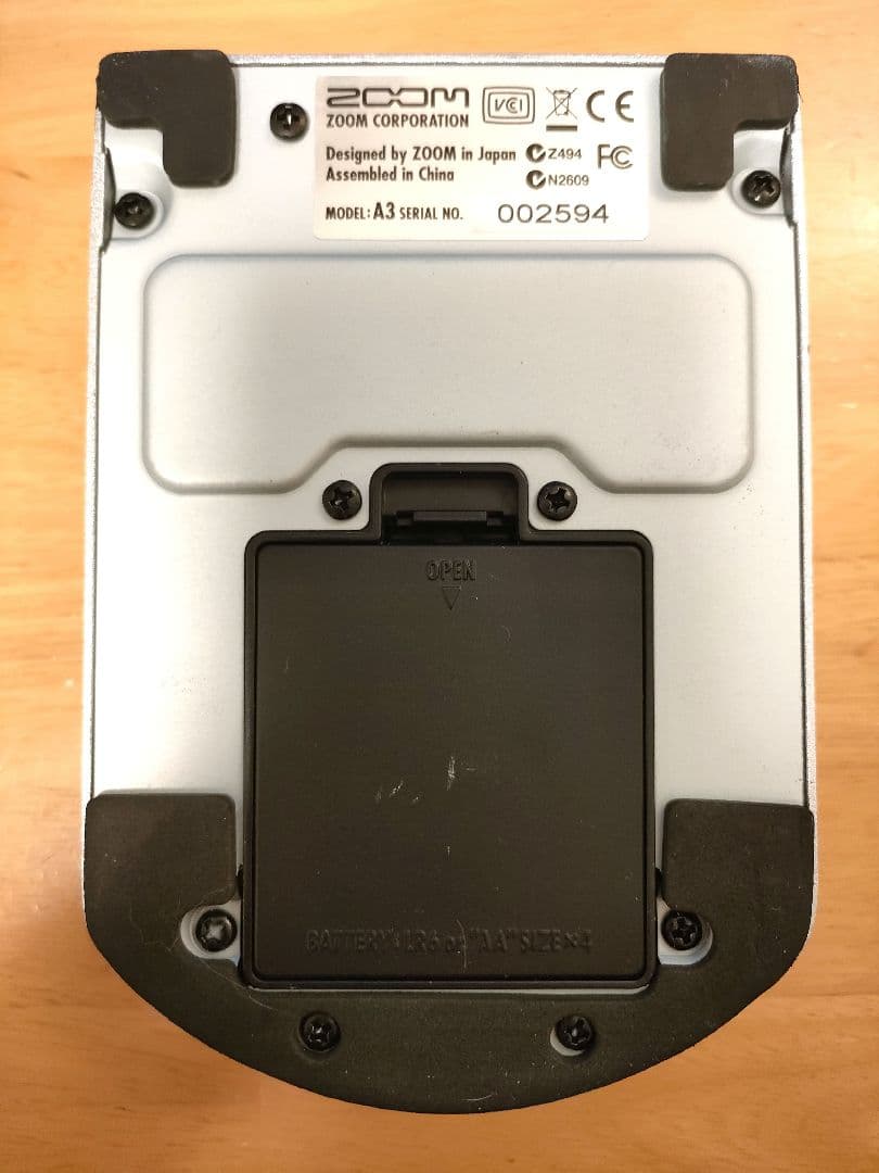 【生産終了品】ZOOM A3 プリアンプエフェクター アコースティックギター用