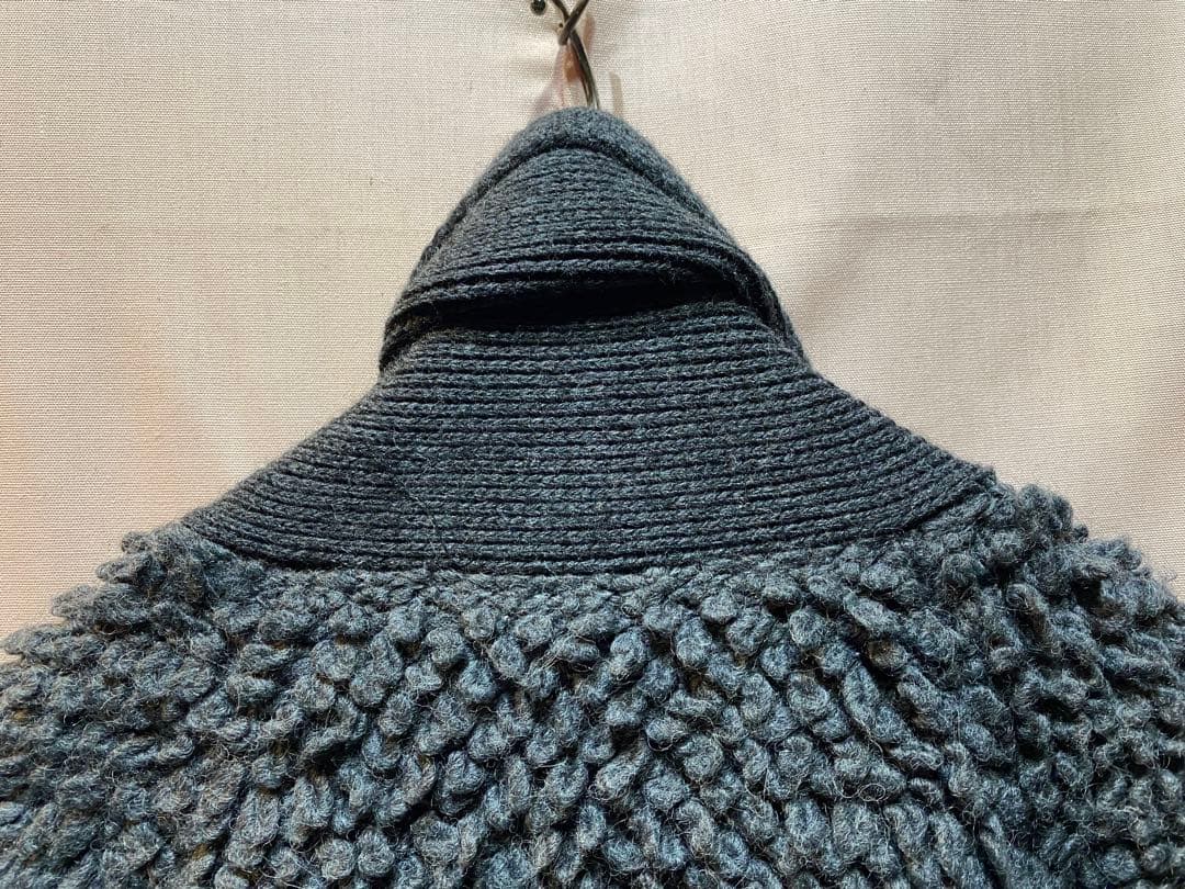 ディーゼル ボアカーディガン ショールカラー オーバーサイズニット