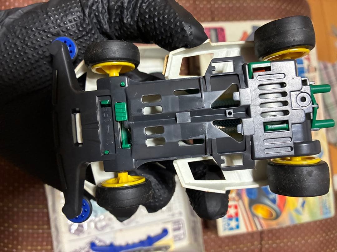 【当時物】ミニ四駆 ファイターマグナムVFX + スーパーアバンテ 箱付 +レア