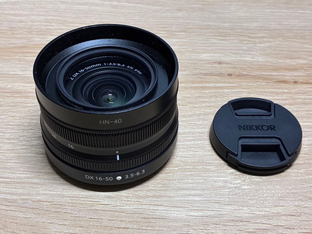 NIKKOR DX 16-50mm f/3.5-6.3（フード・フィルター付き）