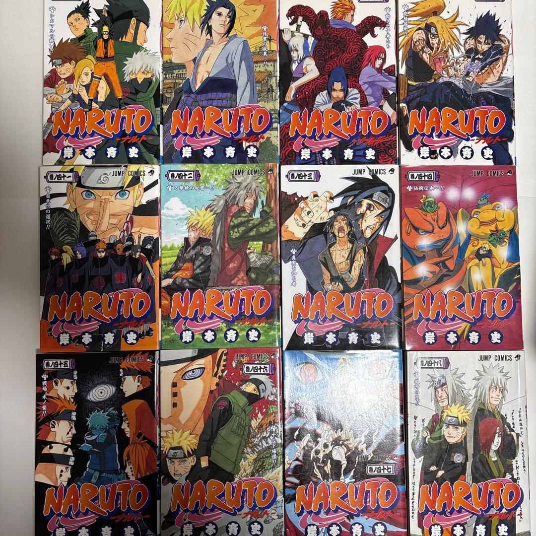 漫画）ナルト 72巻 全巻セット - メルカリ