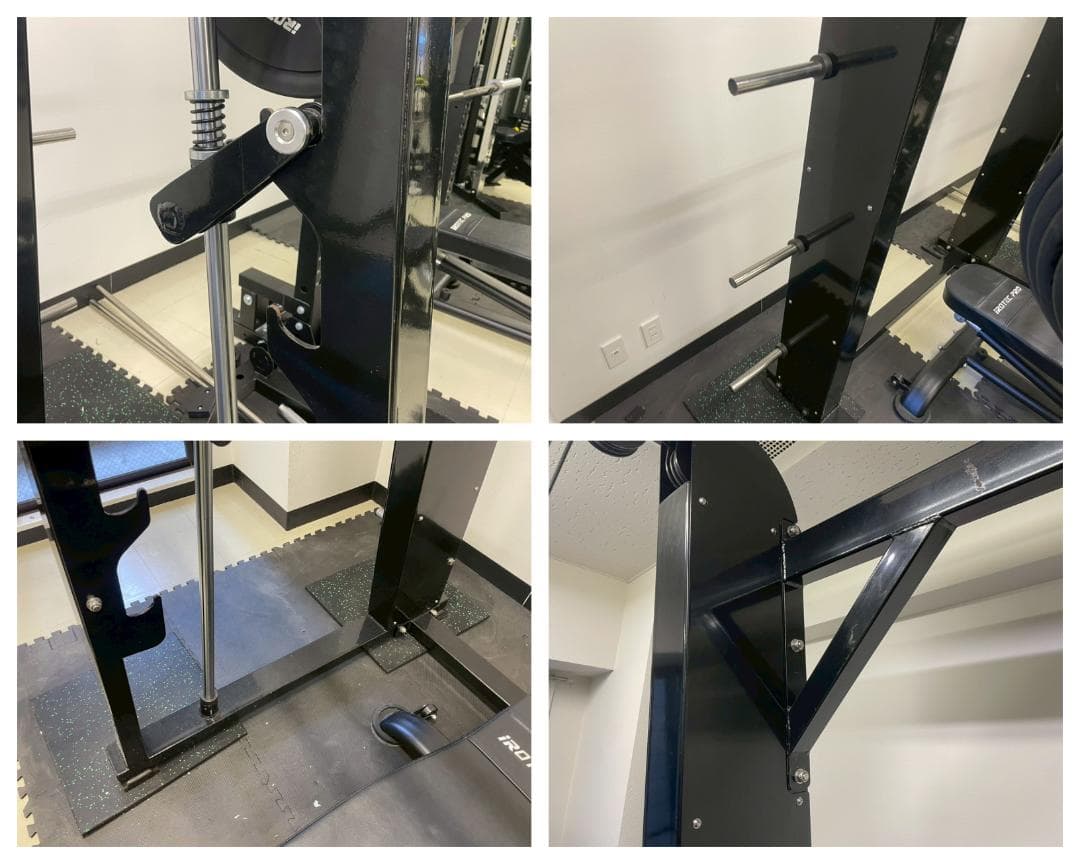 H8021☆美品☆R Inc.☆アールインク☆本格☆スミスマシン☆ベンチ付☆