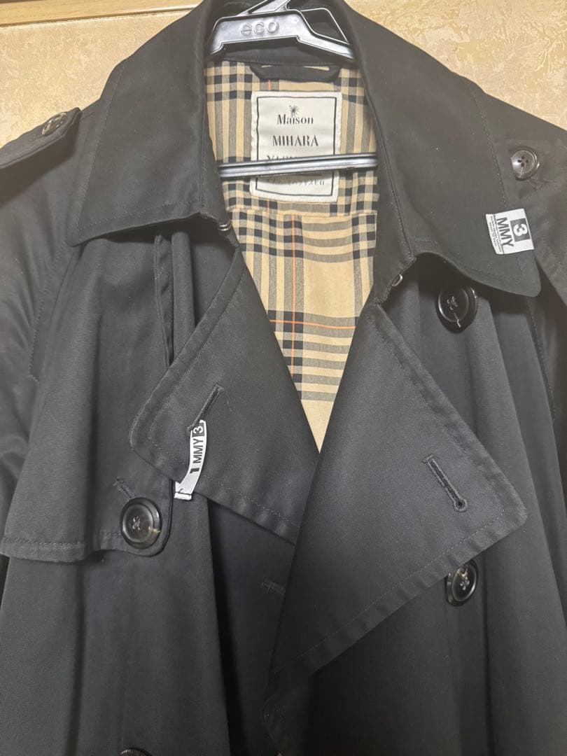 専用メゾンミハラヤスヒロ ドッキング トレンチコート 20aw 44