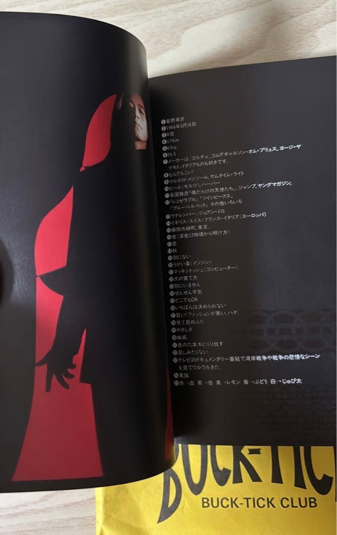 激レア BUCK-TICK FC 会報誌 No.6からNo.25 会員 特典