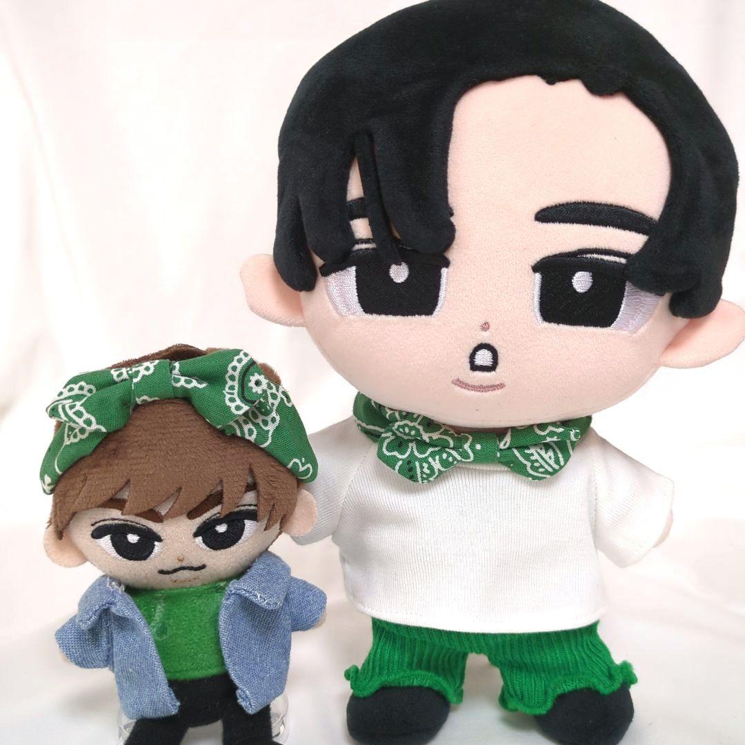 SnowMan BIGすのチル チルぬい ヘアバンド&バンダナ緑B 阿部亮平