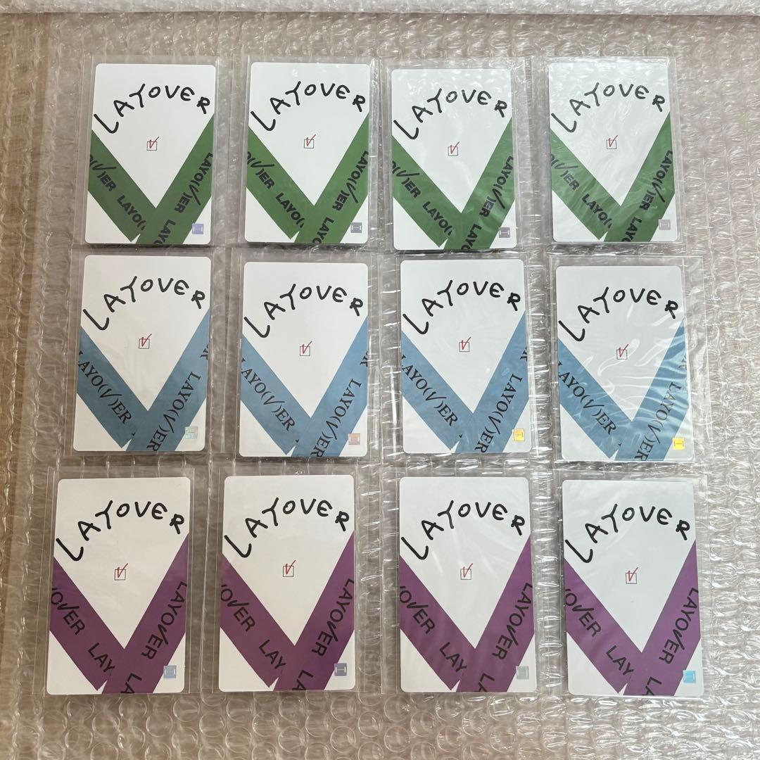 BTS V layover 韓国 ラキドロ トレカ 全店舗全種セット コンプ