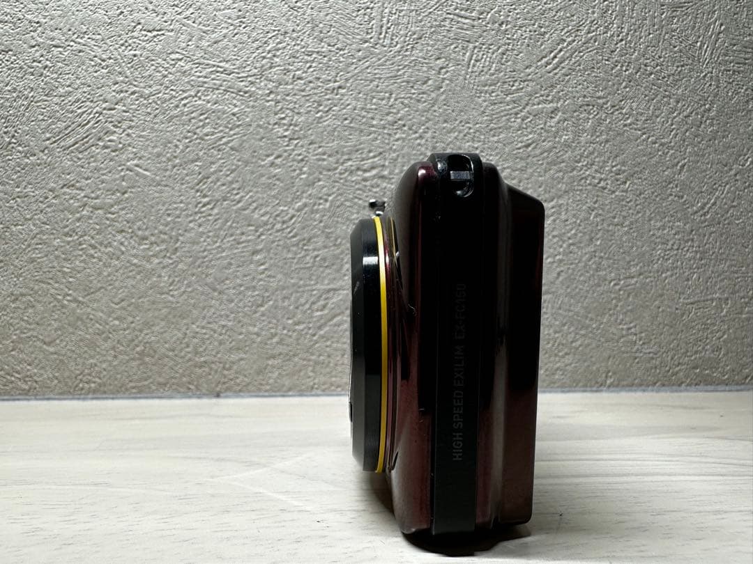 美品【動作品】CASIO EXILIM EX-FC150 デジカメ ブラック - メルカリ