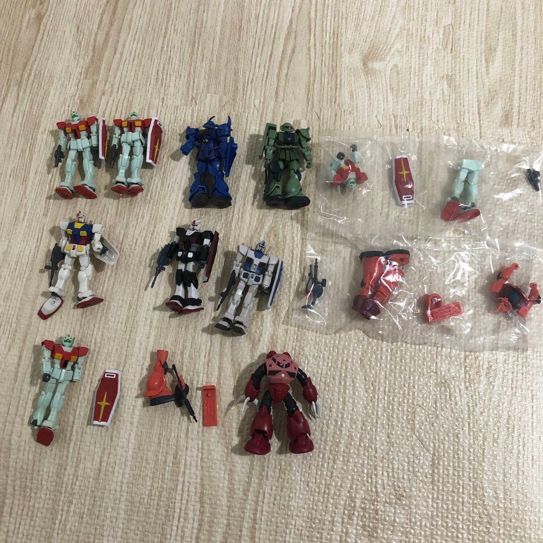 ガンダム可動フィギュア ガチャガチャ ジャンク まとめ売り - メルカリ