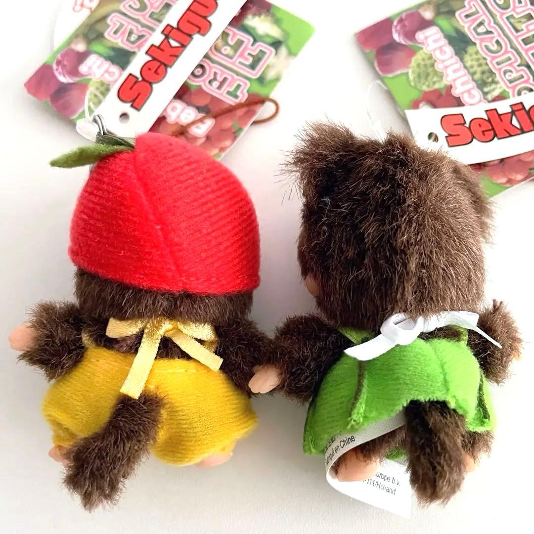 レア トロピカルフルーツ ベビチッチ モンチッチ ぬいぐるみ 新品 平成