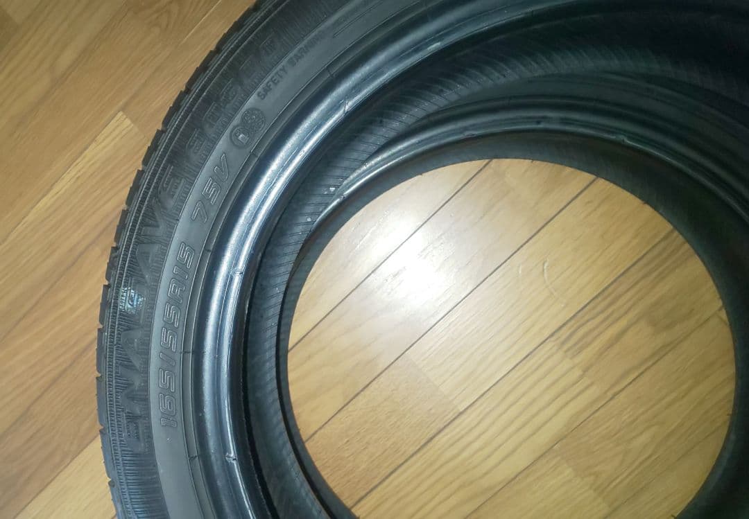 専用販売 DUNLOP ENASAVE 165/55/R15 タイヤ分割販売用B