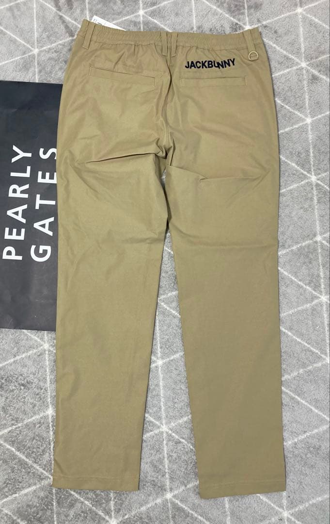 新品 パーリーゲイツ ジャックバニー ポリエステルツイルパンツ(7)3L