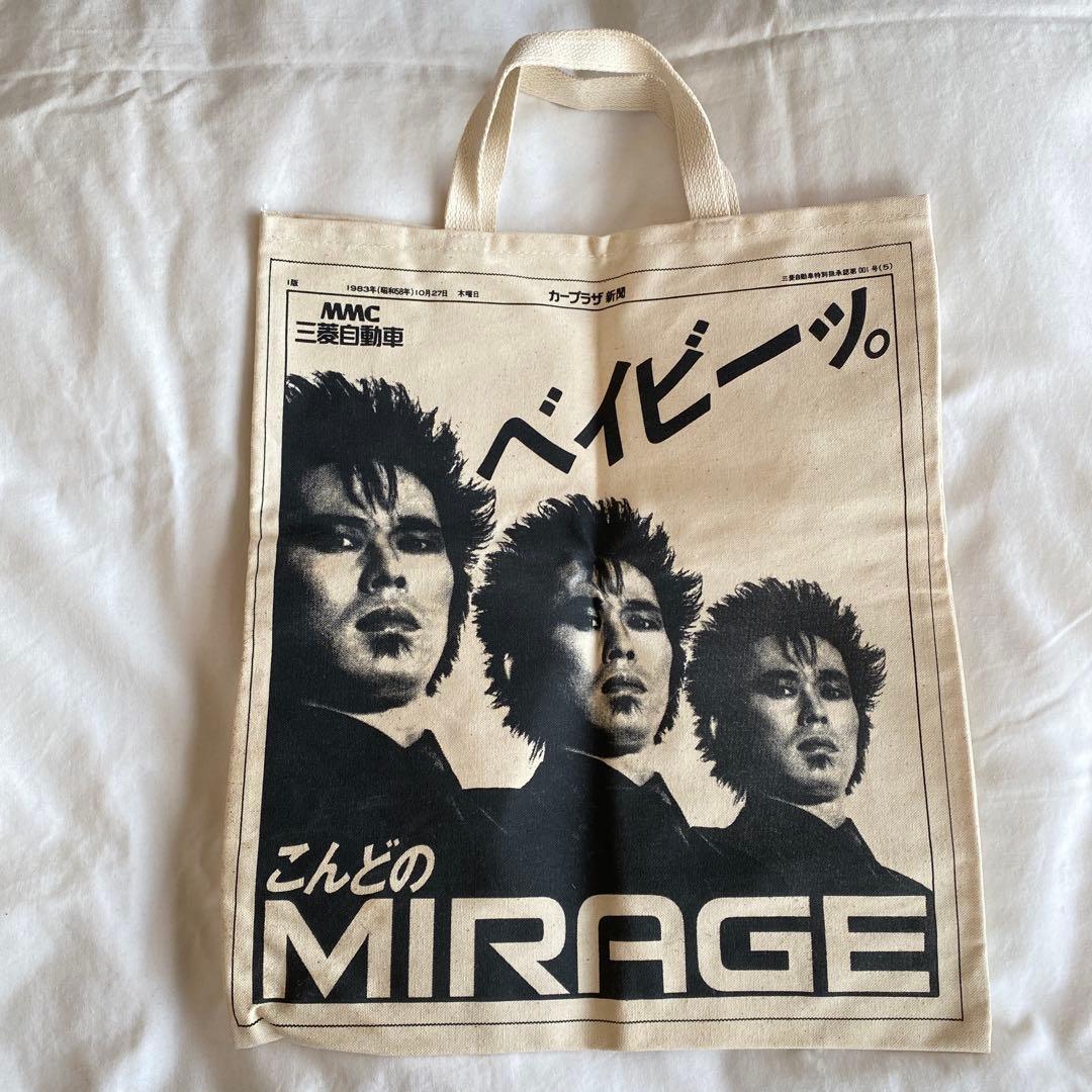 【激レア】忌野清志郎 80ｓデッドストック1983年製 MIRAGEトートバッグ
