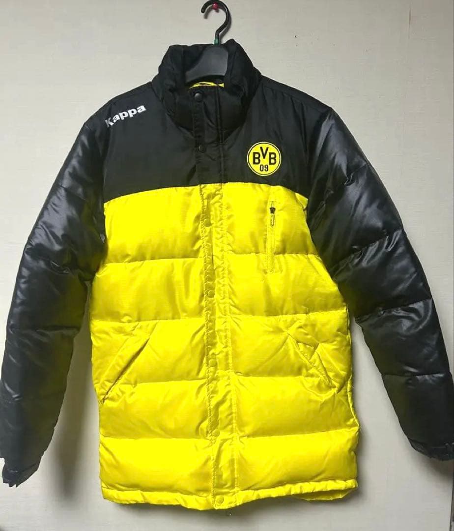 激レア　kappa ドルトムント ダウン　ベンチコート　香川在籍時 激レア kappa ドルトムント ダウン ベンチコート 香川在籍時 - メルカリ