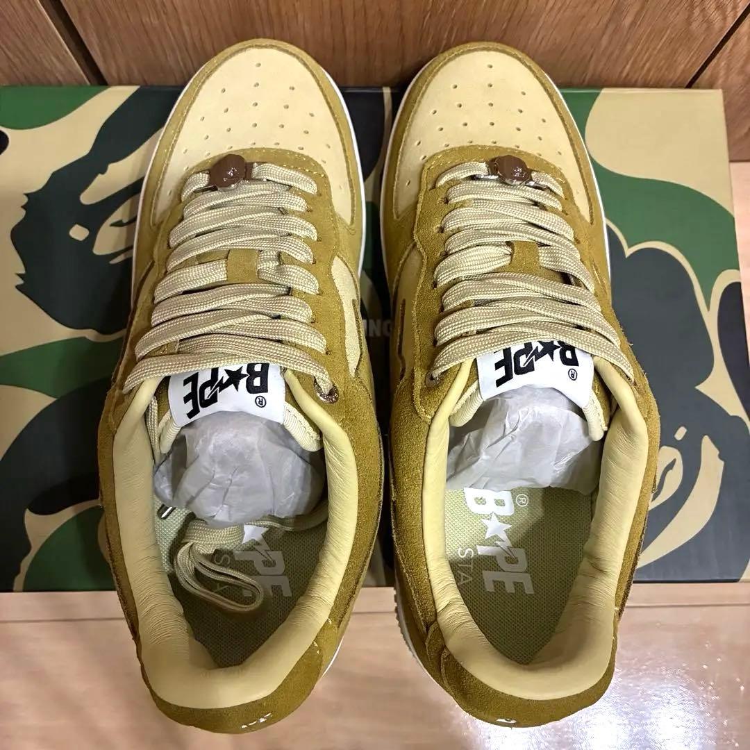 新品未使用】BAPESTA #3 ベージュ26.5cm ベイプ - メルカリ