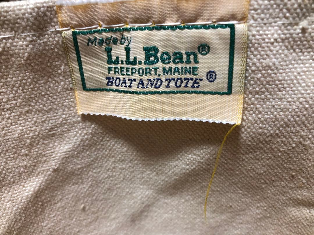 <極美品> L.L.Bean 80’s Boat and Tote 二色ギザタグ