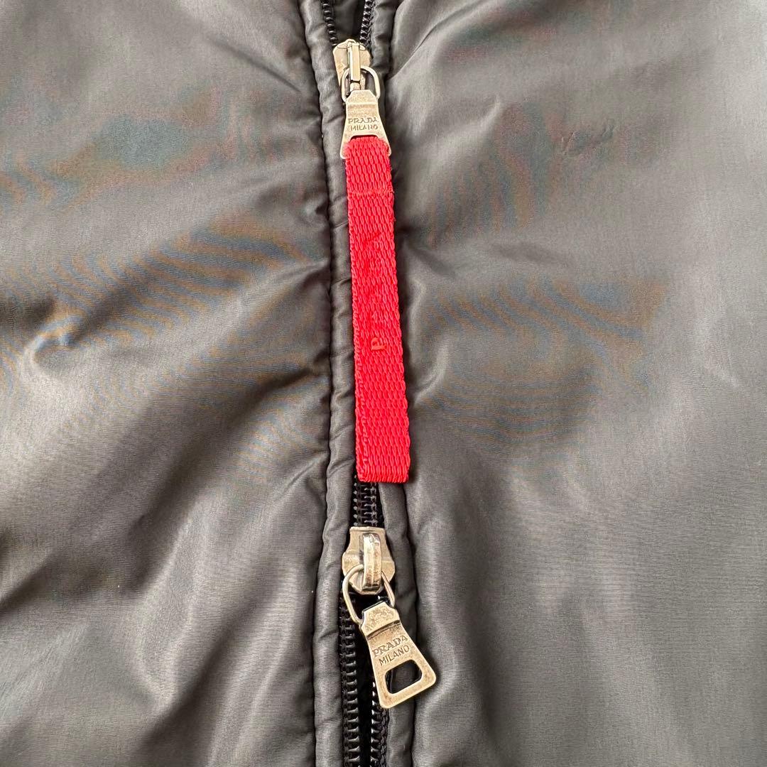 美品 希少 PRADA SPORTS サーモアダウンコート ブラック 40 - メルカリ