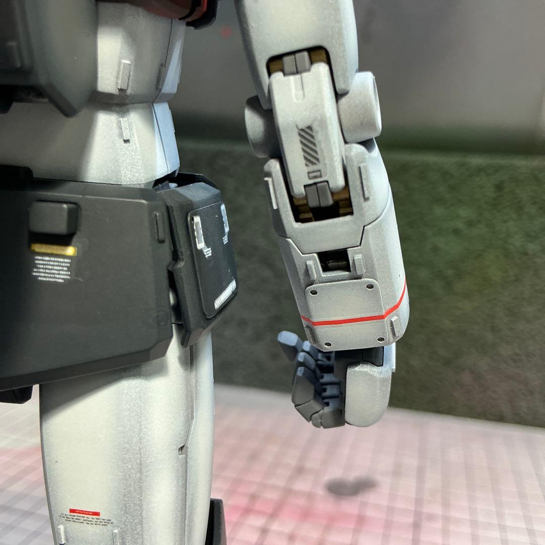 ガンプラ完成品　MG ジムキャノン　全塗装微改造