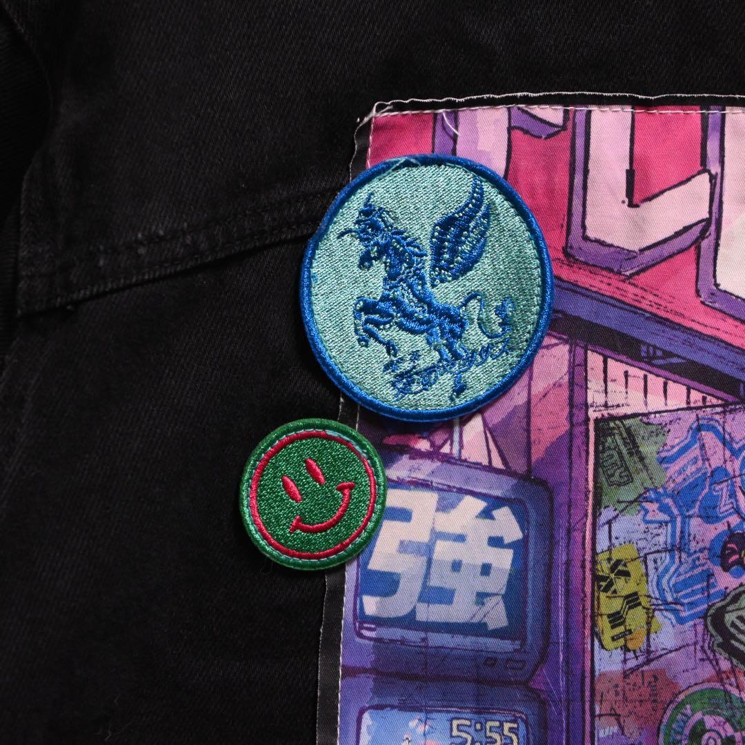 リ*リ様 ずとまよ　ずっと真夜中でいいのに。 デニムジャケット　愛のペガサス　M