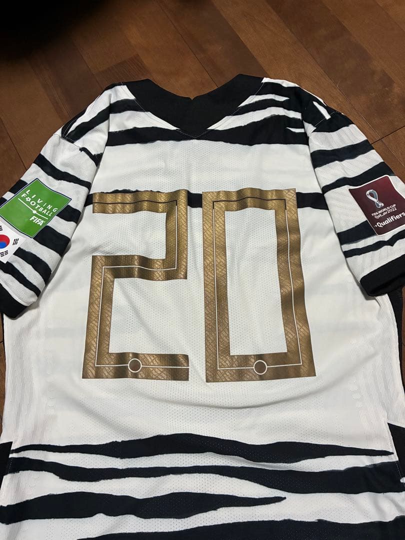 Nike KOREA 韓国代表サッカーシャツ 20番 ゼブラ柄 - メルカリ