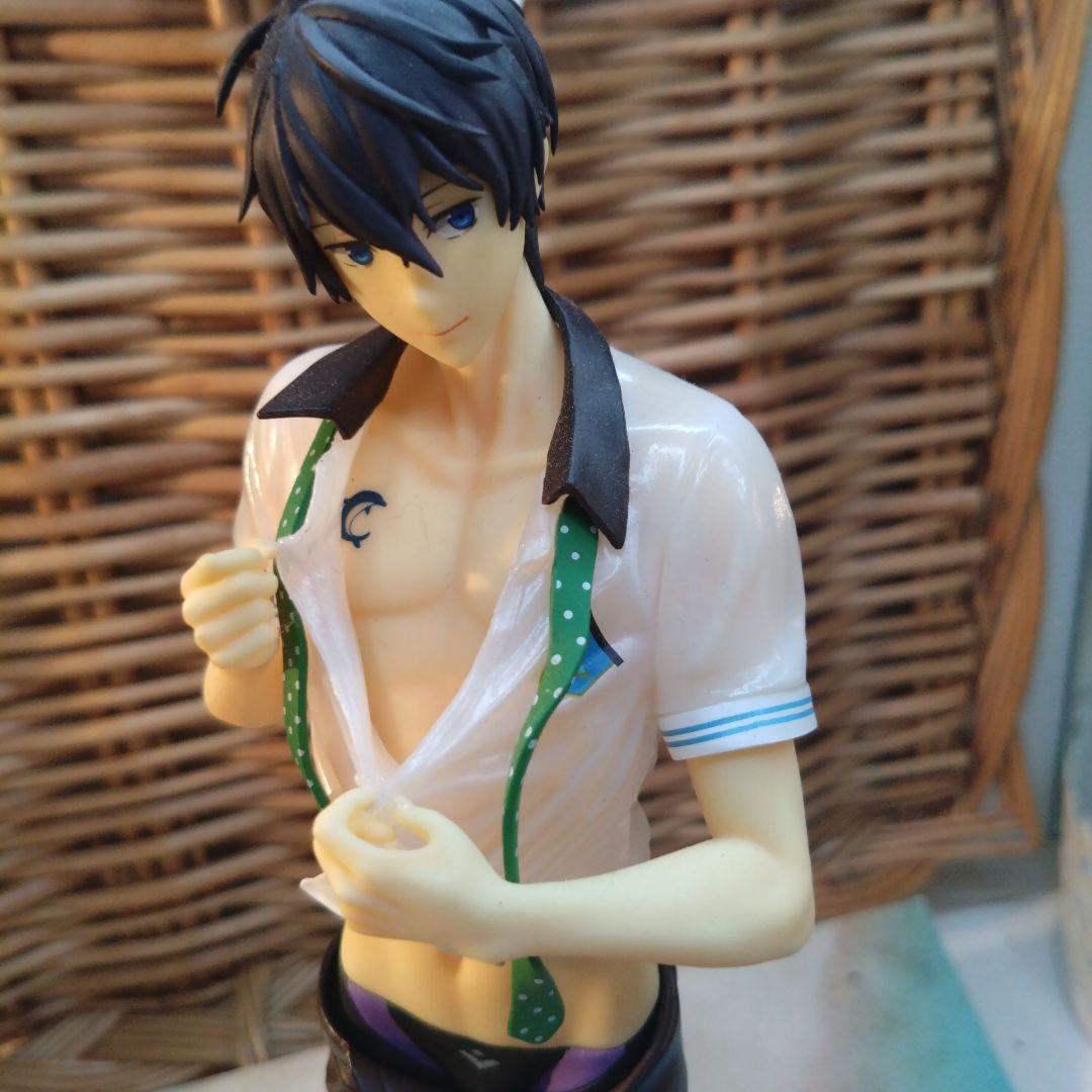 送料無料 Free！ES 七瀬遙 フィギュア 箱無し 一部パーツ欠品