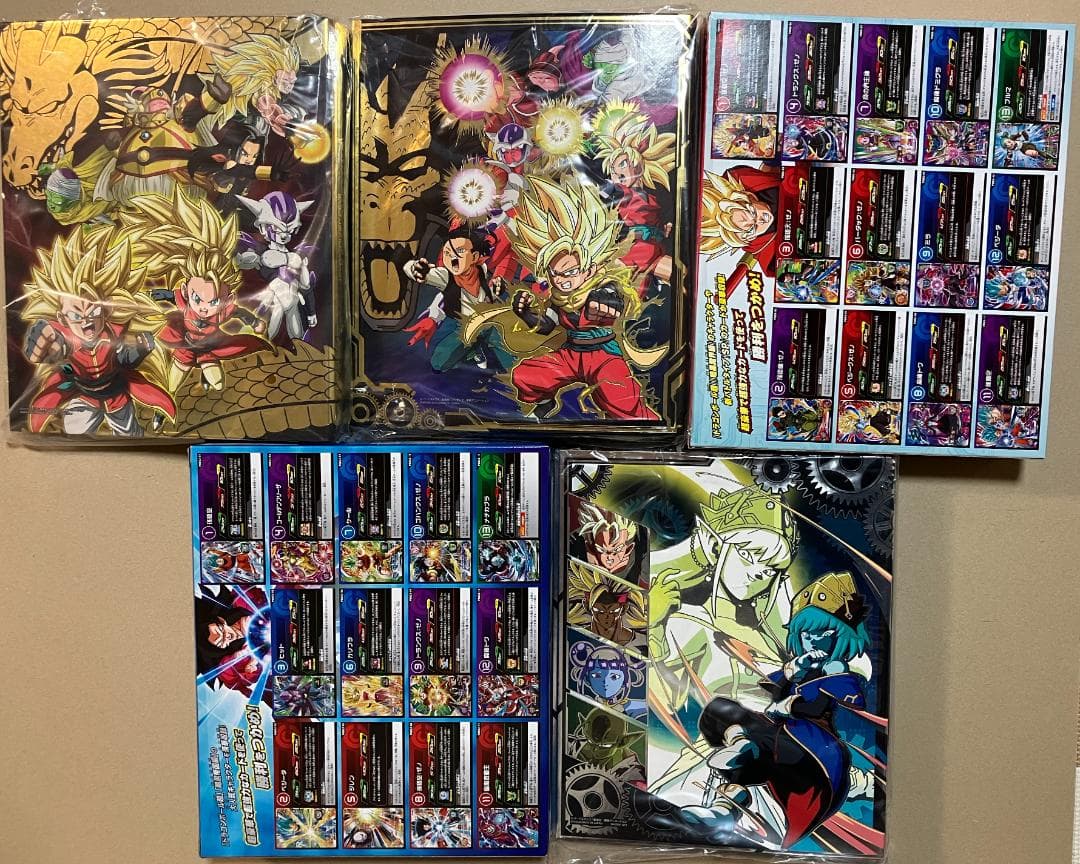 JM2弾 スーパードラゴンボールヒーローズ　未使用 &未開封　公式バインダー5冊