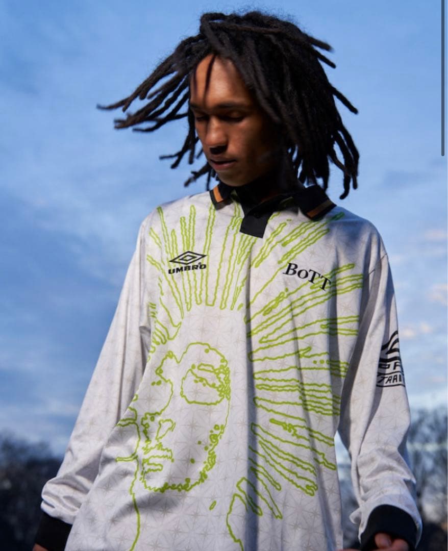 【タグ付】〈UMBRO〉×〈BoTT〉×〈BEAMS T〉Game Shirt 中古・古着通販】UMBRO (アンブロ) BoTT (ボット) BEAMS T (ビームス