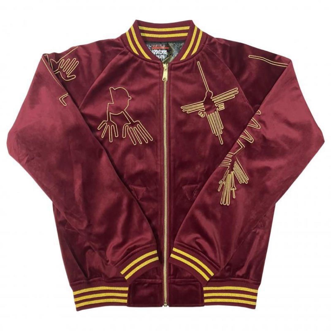 新品☆ ナスカジャン 2025別珍（キヌア・バーガンディ） ナスカジャン2025別珍（キヌア・バーガンディ） - ホラーにプロレス