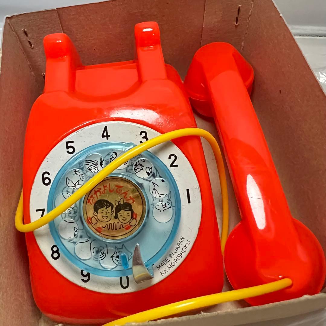 昭和レトロ　電話おもちゃ　当時物　corona telephone　【5】