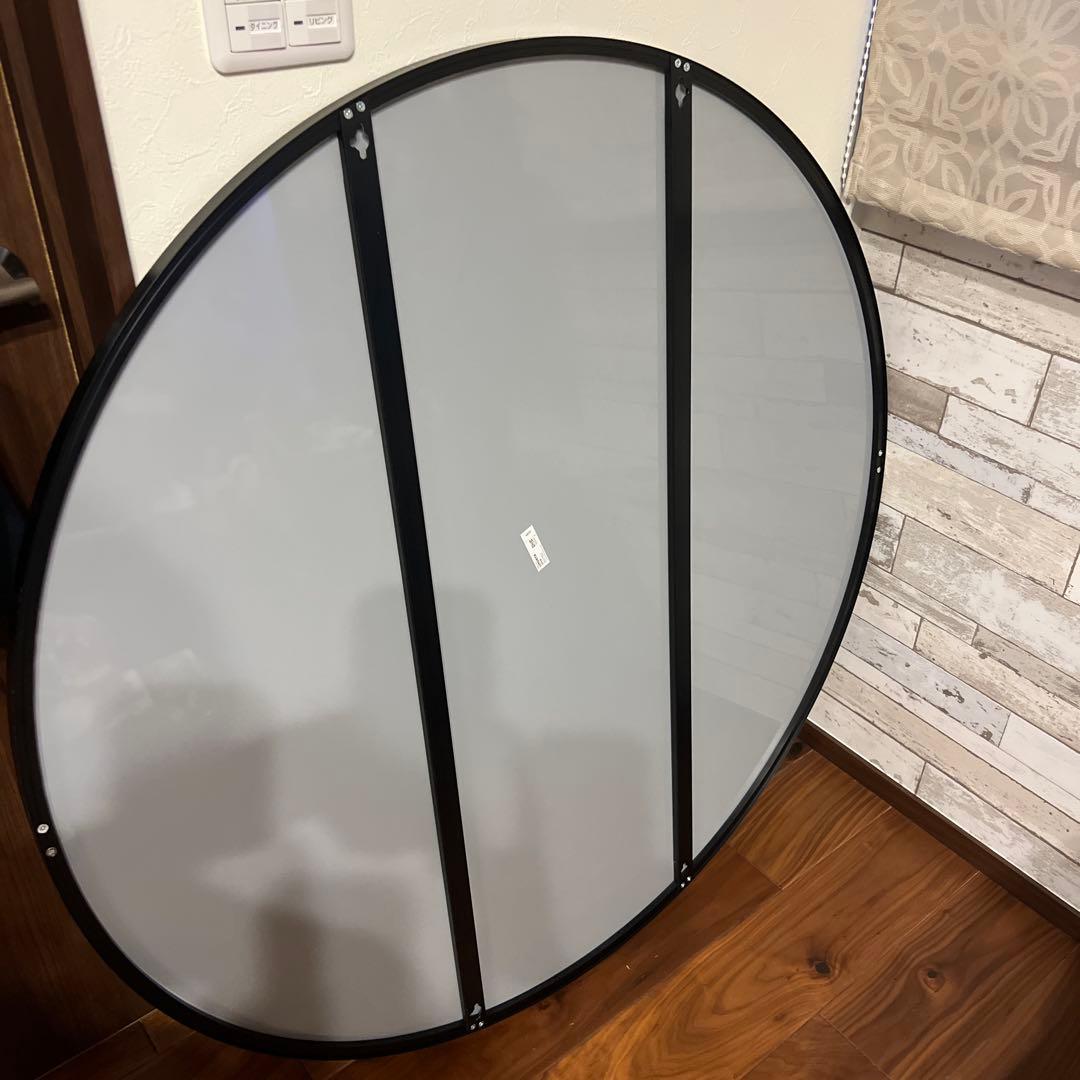 IKEA LINDBYN リンドビーンミラー ブラック 110cm - メルカリ