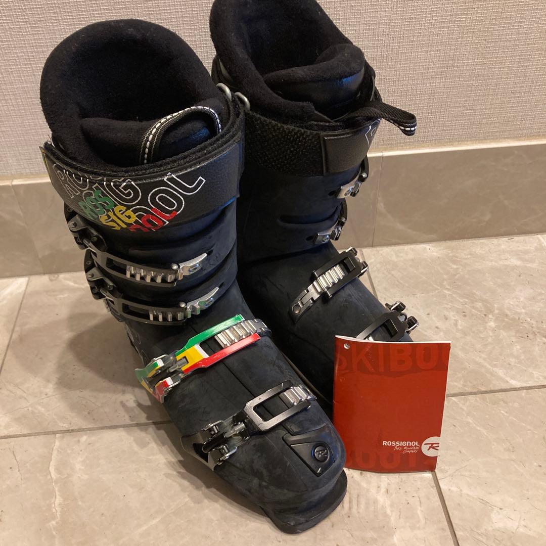 ロシニュールスキーブーツ TMX120 25.5cm ブラックFLEX120中古