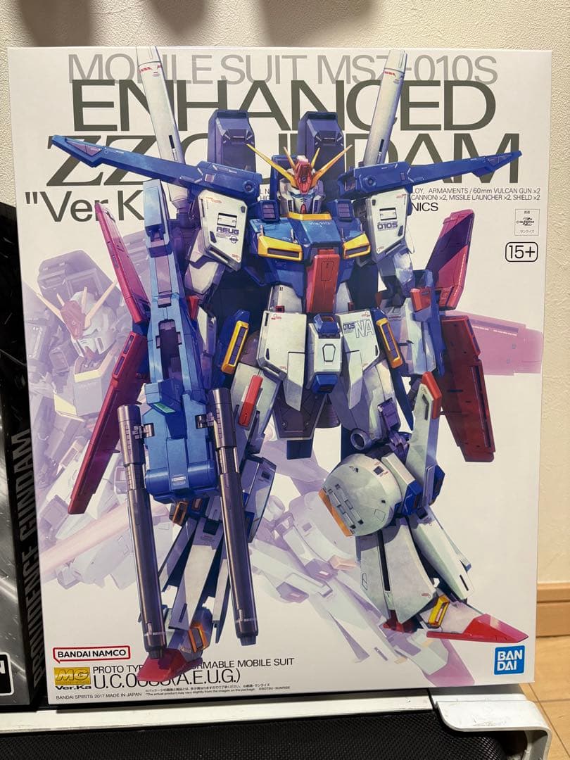 b*a様 MG 強化型 ZZ-GUNDAM \"Ver.Ka\" 1/100 &プロ