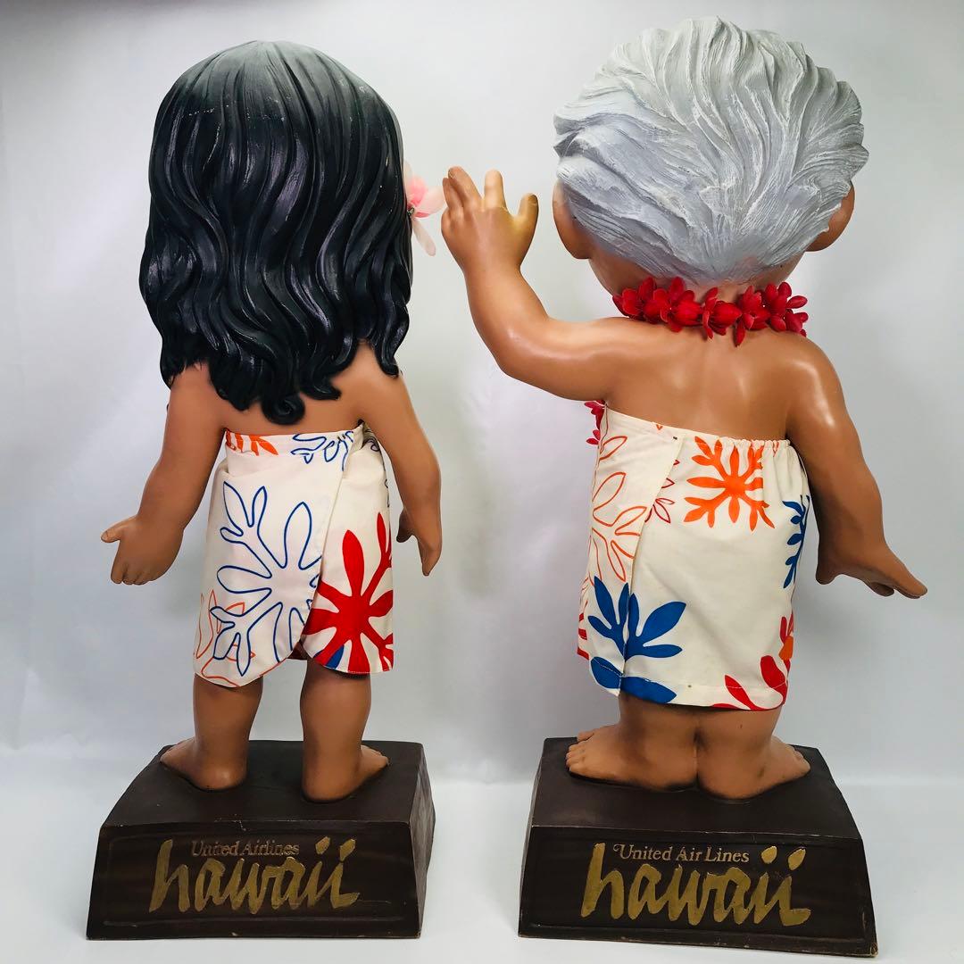 メネフネ ユナイテッドエアライン アンクル&アンティ2体セット 当時物 極上品