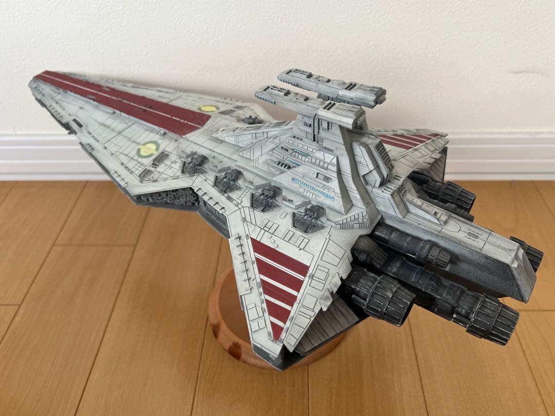 スターウォーズヴェネター級リパブリックスターデストロイヤー プラモデル完成品