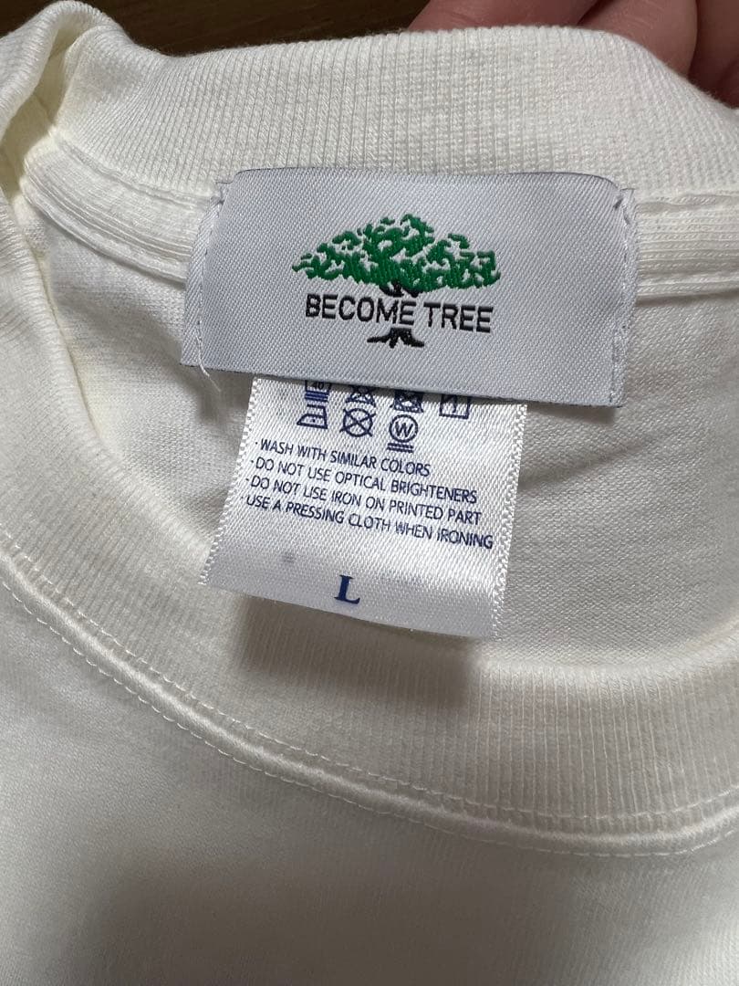 UVERworld Tシャツ BECOME TREE ホワイト