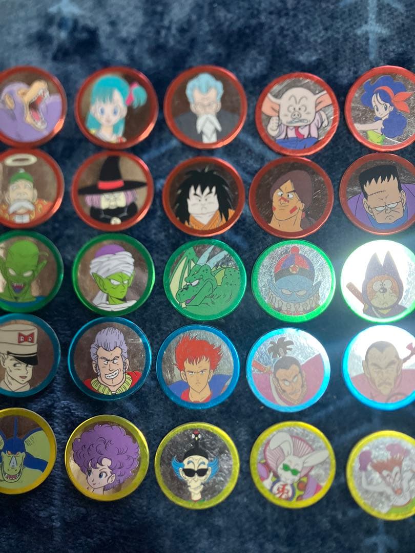 最終価格S&B ドラゴンボール初期メンコのみ　セミコンプ40枚セット