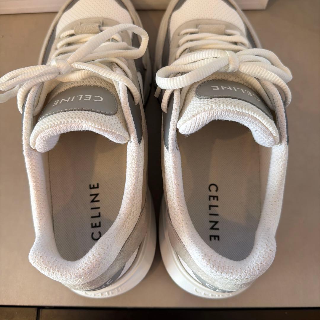 未使用】2024年購入 正規保証タグ付き セリーヌ メンズ スニーカー 42