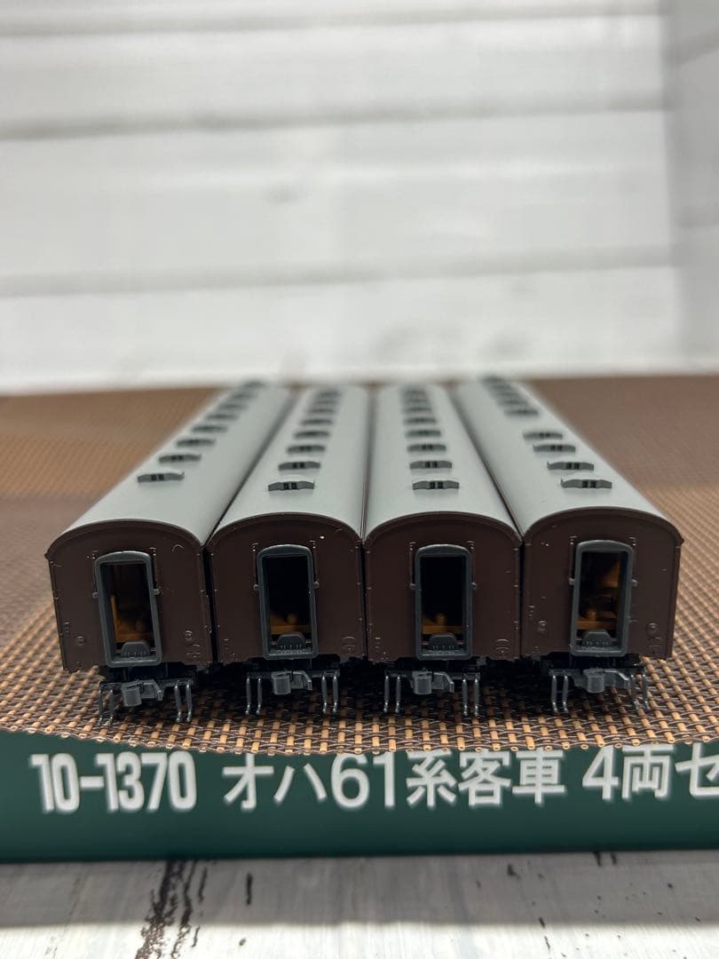 KATO 10-1370 オハ61系 客車 4両セット ブラウン Nゲージ - メルカリ