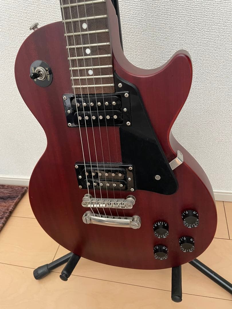【美品】Epiphone Les Paul Studio チェリーレッド