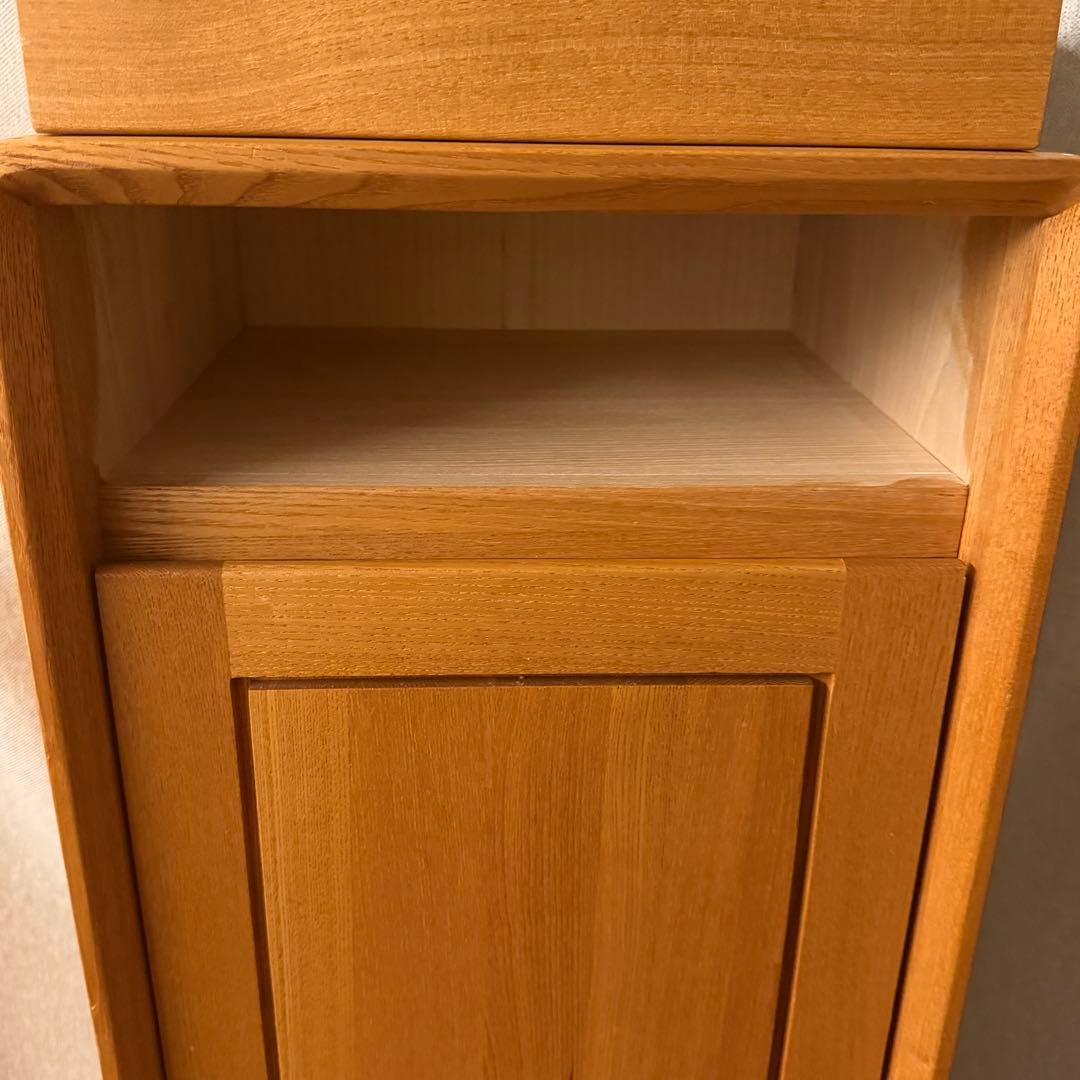 RENSEY レンセイ ミヤモト家具 チェスト キャビネット 開戸 電話台 ②