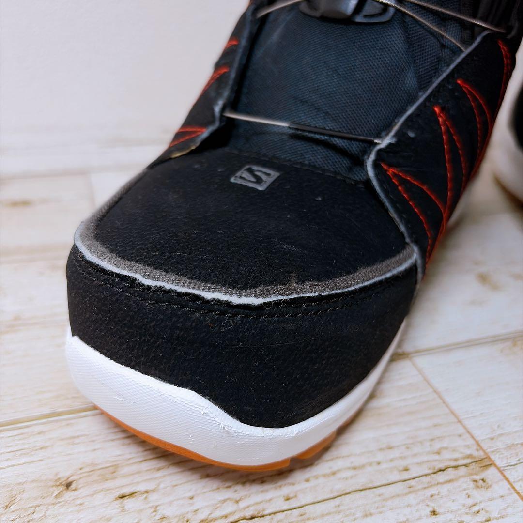 Salomon スノーボードブーツ ブラック/レッド - メルカリ